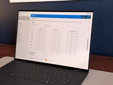 XPS 16 Peak Shift Settings
