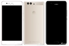 Angeblich das P10 von Huawei. Der Fingerabdrucksensor ist auf die Front gewandert.