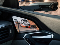 Audi e-tron: Samsung liefert die OLED-Displays für die virtuellen Außenspiegel.