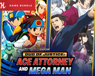 Duo der Gerechtigkeit: Ace Attorney und Mega Man Humble Bundle-Deal-Banner. (Bildquelle: Humble Bundle mit Bearbeitungen)