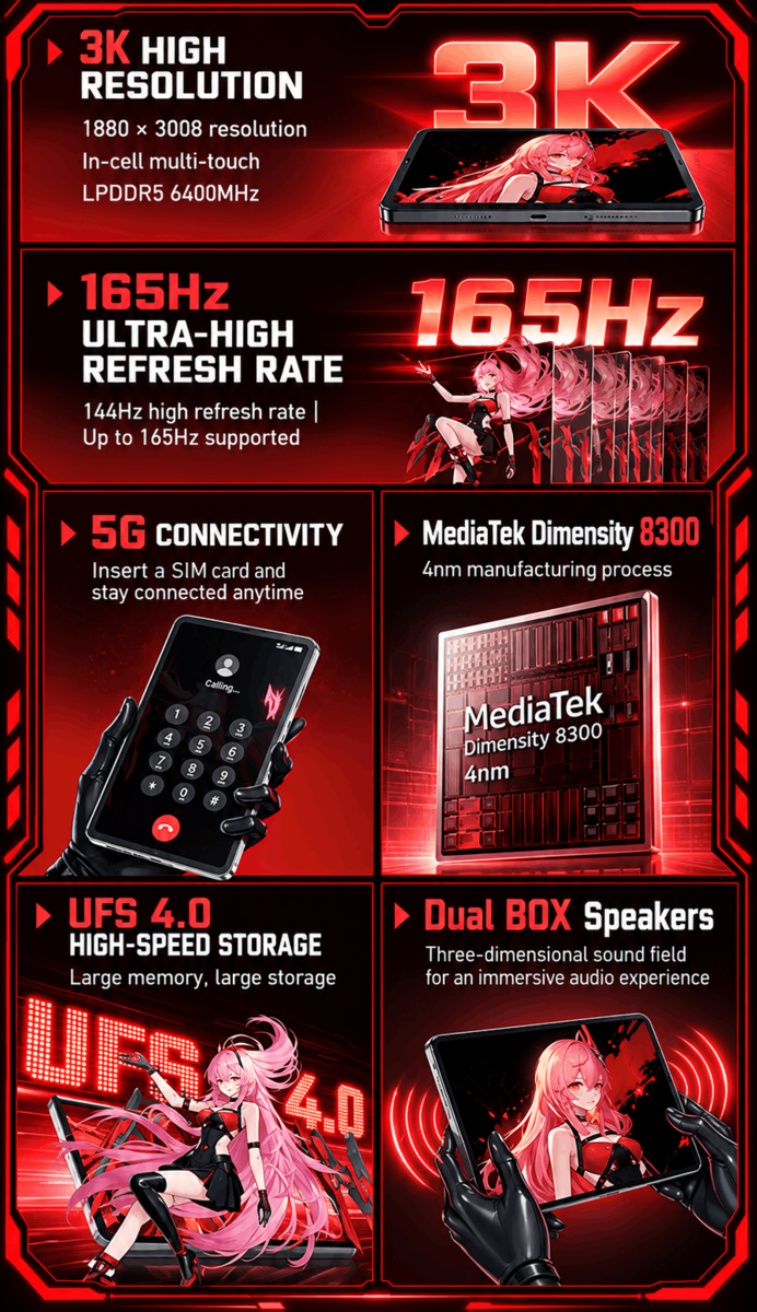 Acer G710 Tablet G710 Features