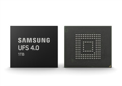 UFS 4.0 Speicherchips bieten eine Kapazität von bis zu 1 TB und eine Lesegeschwindigkeit von 4,2 GB/s. (Bild: Samsung)