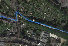 GPS Garmin Edge 500 – gerader Weg