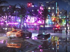 GTA 6 Screenshot zeigt Vice City in der Nacht