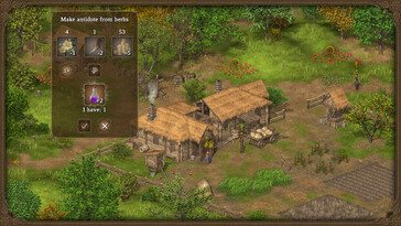 Im Bild: Ein Gameplay-Screenshot aus Hero of the Kingdom: The Lost Tales 1.