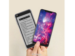 HiSense teasert in China ein neues Dual-Display-Phone mit E-Ink an der Rückseite und Notch an der Front.