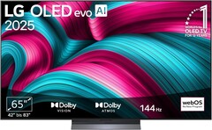 Das 65-Zoll-Modell des LG C5 OLED ist im TV-Deal aktuell für 1.279 Euro zu haben (Bildquelle: LG)