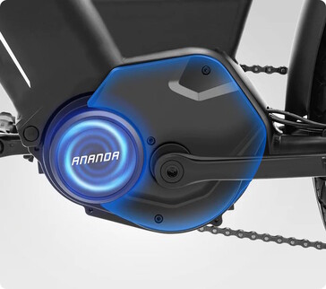 Verbaut ist ein Mittelmotor (Bildquelle: Touroll)