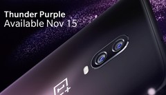 Das OnePlus 6T startet diese Woche noch in Lila-Farbversion offiziell als Thunder Purple bekannt.
