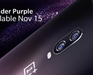 Das OnePlus 6T startet diese Woche noch in Lila-Farbversion offiziell als Thunder Purple bekannt.