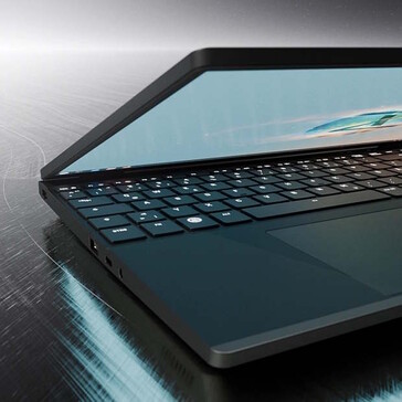 Das Notebook ist für ein Modell mit einer GPU noch relativ kompakt (Bildquelle: Tuxedo)