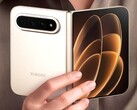 Das Xiaomi 18 Fold wird es neben dem dunkelroten Farbton auch in beige/weiß und dunkelgrau geben.