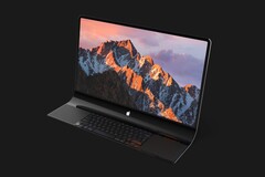 Apple hat offenbar einen iMac mit einem ungewöhnlichen Gehäuse aus geschwungenem Glas entwickelt. (Bild: Yanko Design)