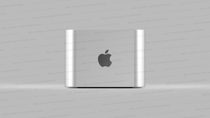 Der Mac Pro der nächsten Generation soll dem Mac Mini ähneln. (Bild: Concept Creator / Jon Prosser)