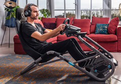 Logitech: Playseat Trophy Logitech G Edition Racing-Sitz für immersives Erlebnis in Autosimulationen.