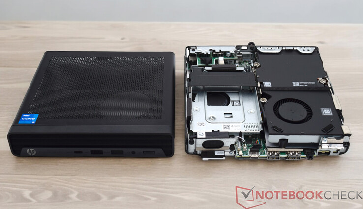 HP Elite Mini 800 G9. (Bild: Sebastian Bade)