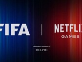 Die offiziellen Logos von Netflix und der FIFA Fussball-Weltmeisterschaft 2026. (Bildquelle: Netflix)