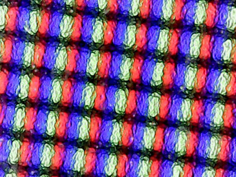 RGB-Subpixel-Anordnung (170 ppi)