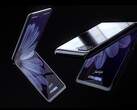 Das faltbare Klapphandy Galaxy Z Flip wird mit Ultra-Thin-Glas überzogen in den Farben Schwarz und Violett zu haben sein.