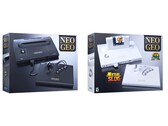 Der NeoGEO AES+ und die NeoGEO AES+ Anniversary Edition.