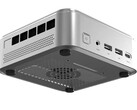 Silberfarbener Mini-PC