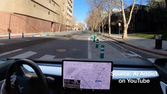 Das Video eines harmlosen Autopilot-Unfalls mit seinem Model 3 hat einem Tesla-Angestellten nun seinen Job gekostet (Bild: AI Addict)