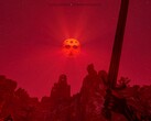 Gameplay-Screenshot aus The Lantern of the Laughless Saint.