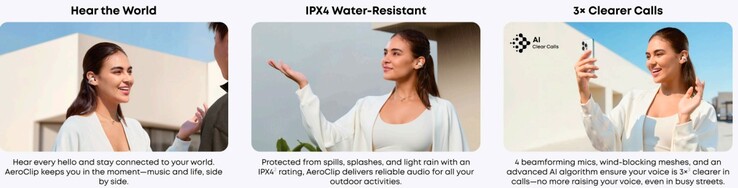 Etwa die Angaben zur IP-Zertifizierungen unterscheiden sich zwischen Leak und Marketing-Material (Bildquelle: Anker)