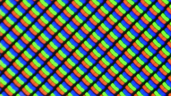 Darstellung der Sub-Pixel in einer klassichen RGB-Matrix