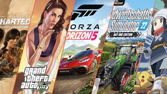 Games-Charts: Uncharted, Forza, GTA 5, LS 22 und die Pokémons in den Top 3 der Spielcharts.