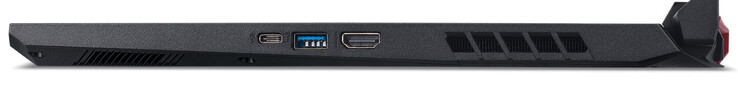 Rechte Seite: UBS 3.2 Gen 2 (Typ C), USB 3.2 Gen 1 (Typ A), HDMI