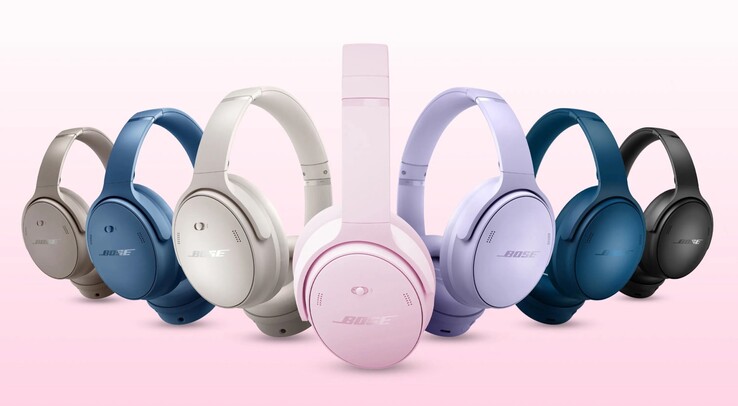Die Bose QuietComfort der ersten Generation wurden in sieben Farben angeboten.