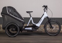 Der deutsche E-Bike-Hersteller hat das Trike Hybrid Family 750 Lastenrad derzeit für 20 Prozent unter UVP im Angebot (Bild: Cube)