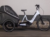 Der deutsche E-Bike-Hersteller hat das Trike Hybrid Family 750 Lastenrad derzeit für 20 Prozent unter UVP im Angebot (Bild: Cube)