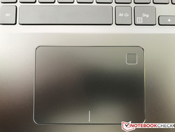 Touchpad mit eingebautem Fingerabdruckscanner