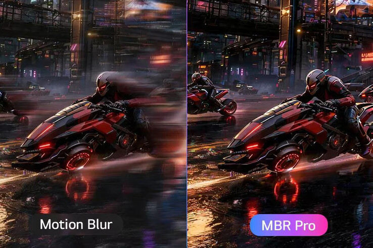 Motion Blur Reduction Pro soll schnell bewegte Objekte schärfer darstellen und deren Verfolgung im Spiel erleichtern.