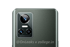 Das Realme GT Neo 3 setzt auf eine 50 MP Triple-Kamera mit OIS. (Bild: @OnLeaks)