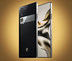 Das RedMagic 10 Pro erhält in der Golden Saga Edition zahlreiche Design-Anpassungen. (Bildquelle: Nubia)