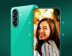 Das Samsung Galaxy F70 Pro 5G wird in Grün und in Schwarz angeboten.