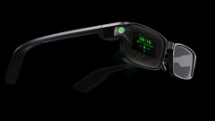 Eine Brille mit Micro-LED-Projektion. (Bildquelle: Saphlux)