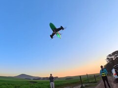 Die Drohne Peregreen 3 (Bildquelle: Mike Bell; zugeschnittener Screenshot)