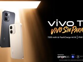 Das Vivo T5 4G ist in Gold und Schwarz erhältlich