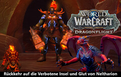 WoW: Dragonflight Rückkehr auf die Verbotene Insel (10.0.7) am 21. März, Glut von Neltharion (10.1) ab 9. März auf PTR.
