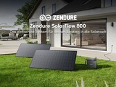 Zendure präsentiert mit dem SolarFlow 800 einen neuen Mikrowechselrichter mit AC-Laden. (Bildquelle: Zendure)