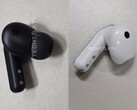 Alleged dummy units of Galaxy Buds 4 Pro (left) and Galaxy Buds 4 (right).