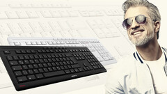 Cherry Stream Keyboard: Überarbeiteter Klassiker erhält leiseren Tastenanschlag.