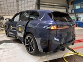 BMW iX3 erzielt Höchstwertung von fünf Sternen im ersten Euro NCAP-Test nach neuem verschärftem Bewertungsstandard.