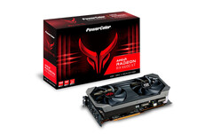 Die AMD Radeon RX 6600 XT arbeitet beim Schürfen von Ethereum vergleichsweise effizient. (Bild: PowerColor)