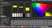 CalMAN Farbgenauigkeit