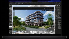 Apple MacBook Pro mit Mini-LED-Display von vorne